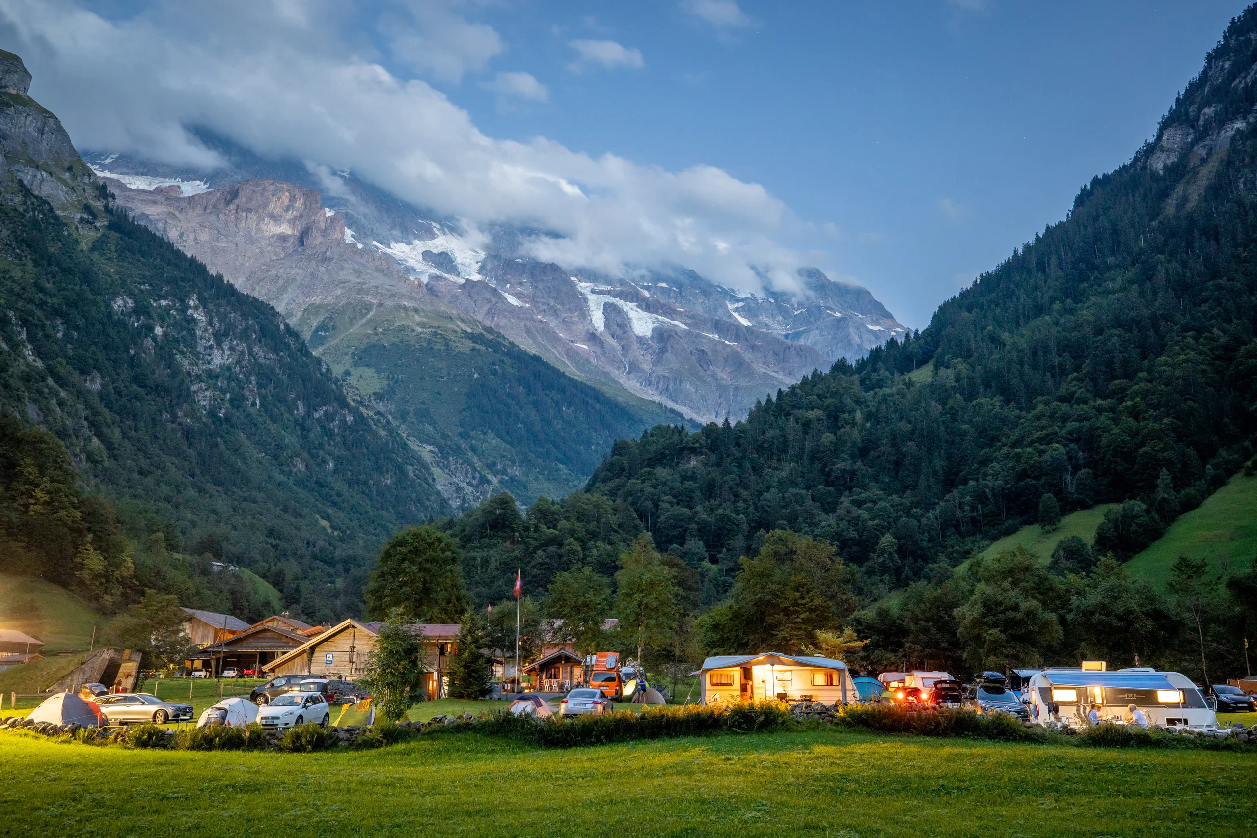 Camping Rütti - Stechelberg, Switzerland