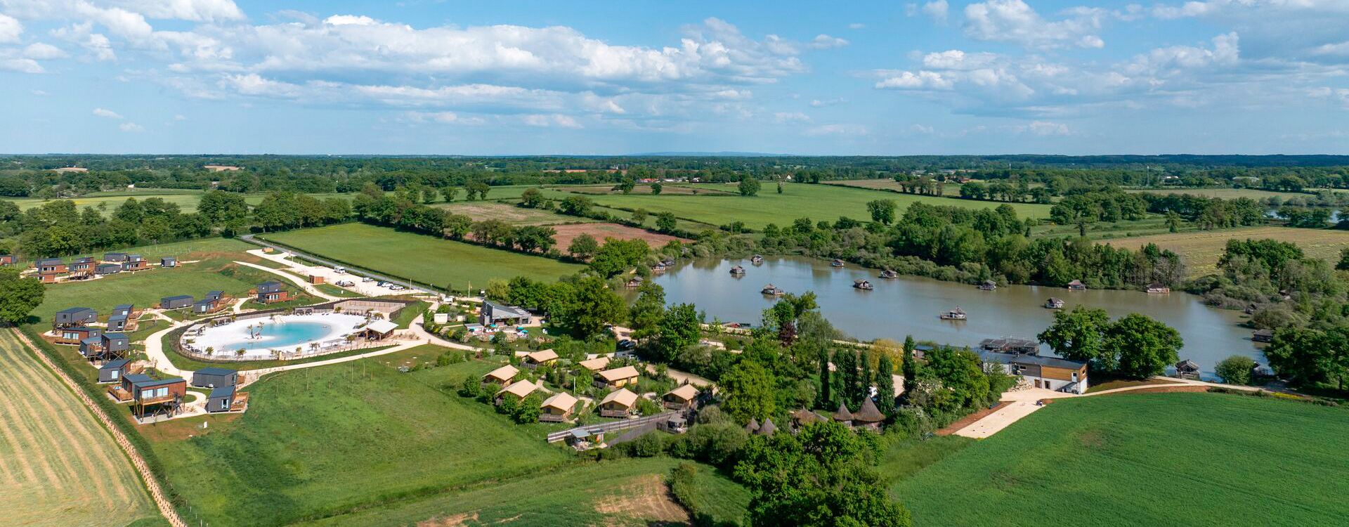 Camping Sandaya Village Flottant de Pressac - Pressac, France