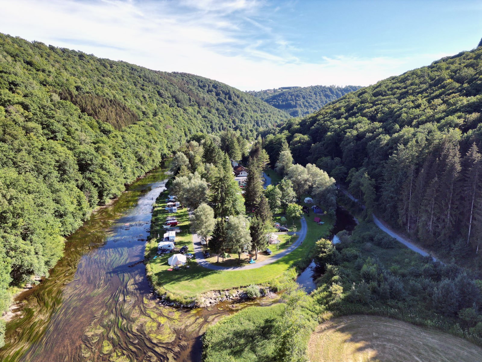 Camping Ile de faigneul - Poupehan , Belgium